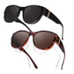 📢📢50% OFF !! ⏰Women's Large Frame Fit-Over Sunglasses