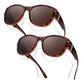 📢📢50% OFF !! ⏰Women's Large Frame Fit-Over Sunglasses
