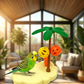 📢📢50% OFF !! ⏰Cute Cloud-Shaped Bird Perch Platform