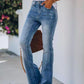 📢📢40% OFF !! ⏰Tummy Control Bootcut Jeans