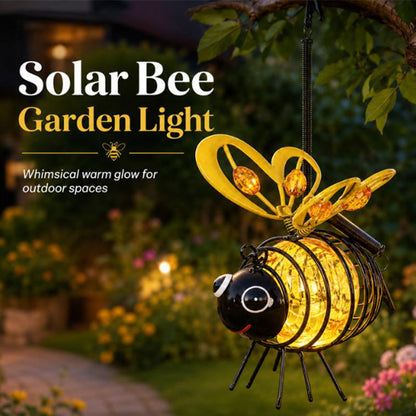 📢📢50% OFF !! ⏰Solar-Powered Hanging Bee Light
