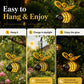 📢📢50% OFF !! ⏰Solar-Powered Hanging Bee Light