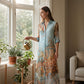 📢📢40% OFF !! ⏰Women's Elegant Retro Print Maxi Dress