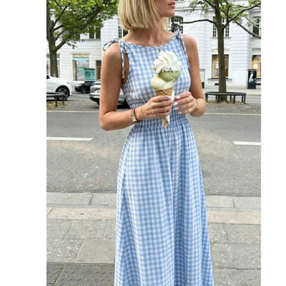 📢📢40% OFF !! ⏰Women's Retro Bubble Sleeve Solid Color Slit Off Shoulder Dress