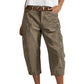 📢📢40% OFF !! ⏰Relaxed Casual Cargo Capris