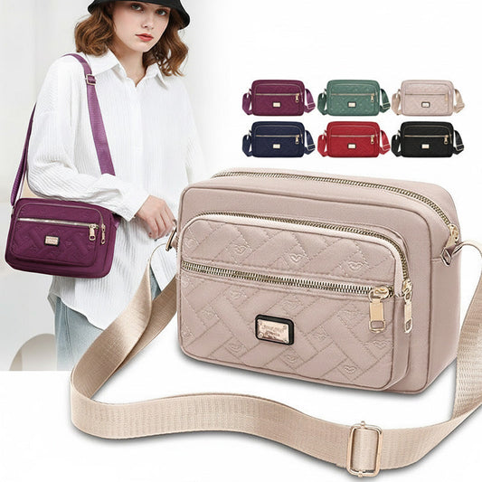 📢📢50% OFF !! ⏰Multi-Layer Waterproof Oxford Crossbody Bag