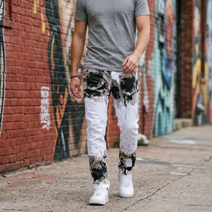 📢📢40% OFF !! ⏰Men's Trendy Camo Slim Jeans