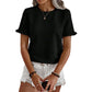 Women's Elegant Ruffle Sleeve Summer Top