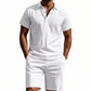 📢📢40% OFF !! ⏰Men's Casual Top & Shorts 2-Piece Set