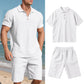 📢📢40% OFF !! ⏰Men's Casual Top & Shorts 2-Piece Set