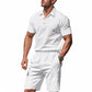 📢📢40% OFF !! ⏰Men's Casual Top & Shorts 2-Piece Set