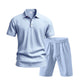 📢📢40% OFF !! ⏰Men's Casual Top & Shorts 2-Piece Set
