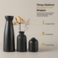📢📢35% OFF !! ⏰Ceramic Vase Set of 3 Decorative Pieces