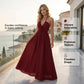 📢📢35% OFF !! ⏰Women's Halter Neck Backless Maxi Dress