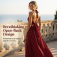 📢📢35% OFF !! ⏰Women's Halter Neck Backless Maxi Dress