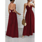📢📢35% OFF !! ⏰Women's Halter Neck Backless Maxi Dress