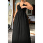 📢📢35% OFF !! ⏰Women's Halter Neck Backless Maxi Dress