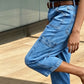 📢📢35% OFF !! ⏰Women's Casual Stretchy Cropped Denim Pants