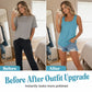 📢📢50% OFF !! ⏰Women's Summer Sleeveless Tank Top Solid Color T-Shirt