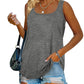 📢📢50% OFF !! ⏰Women's Summer Sleeveless Tank Top Solid Color T-Shirt