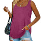 📢📢50% OFF !! ⏰Women's Summer Sleeveless Tank Top Solid Color T-Shirt