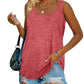 📢📢50% OFF !! ⏰Women's Summer Sleeveless Tank Top Solid Color T-Shirt