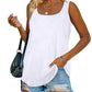 📢📢50% OFF !! ⏰Women's Summer Sleeveless Tank Top Solid Color T-Shirt