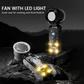 📢📢50% OFF !! ⏰High-Speed Folding Cooling Fan with LED Light