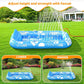 📢📢50% OFF !! & Free Shipping⏰Inflatable Tanning Pool Lounger Float with Pillow