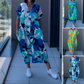 Women's Casual Elegant Printed V-Neck Dress
