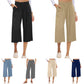 📢📢50% OFF !! ⏰Women's High-Waist Smocked Wide-Leg Pants