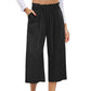 📢📢50% OFF !! ⏰Women's High-Waist Smocked Wide-Leg Pants