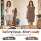 📢📢40% OFF !! ⏰Women's Crew Neck Solid Color Dress
