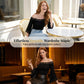 📢📢40% OFF !! ⏰Women’s Chic Black Slim Fit Off-Shoulder Flare Sleeve T-Shirt