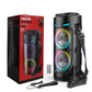 📢📢40% OFF !! ⏰Portable Bluetooth Speaker with Wired Microphones