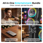 📢📢40% OFF !! ⏰Portable Bluetooth Speaker with Wired Microphones
