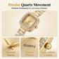 📢📢50% OFF !! ⏰Women Drawstring Bracelet Watch Square Quartz