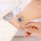 📢📢50% OFF !! ⏰Women Drawstring Bracelet Watch Square Quartz