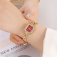 📢📢50% OFF !! ⏰Women Drawstring Bracelet Watch Square Quartz