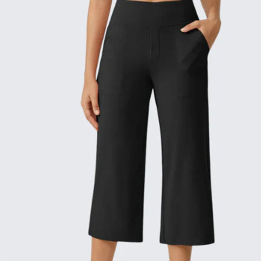 📢📢50% OFF !! ⏰Women's Casual Wide Leg Cropped Pants
