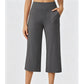 📢📢50% OFF !! ⏰Women's Casual Wide Leg Cropped Pants