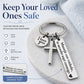 📢📢50% OFF !! ⏰Stainless Steel Cross Keychain with Drive Safe