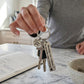 📢📢50% OFF !! ⏰Stainless Steel Cross Keychain with Drive Safe