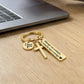 📢📢50% OFF !! ⏰Stainless Steel Cross Keychain with Drive Safe