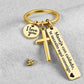 📢📢50% OFF !! ⏰Stainless Steel Cross Keychain with Drive Safe