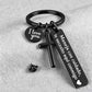 📢📢50% OFF !! ⏰Stainless Steel Cross Keychain with Drive Safe