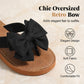 📢📢50% OFF !! ⏰Elegant Retro Bow Flat Sandals