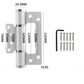📢📢40% OFF !! ⏰Auto-Closing Hydraulic Invisible Door Hinge