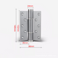 📢📢40% OFF !! ⏰Auto-Closing Hydraulic Invisible Door Hinge