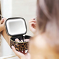 📢📢50% OFF !! ⏰Travel Makeup Case with LED Lighted Mirror